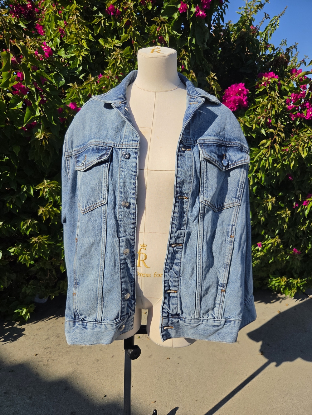 FRAME Extended Jacket Seattle Women's S/M Regenerative Cotton Utility NWT